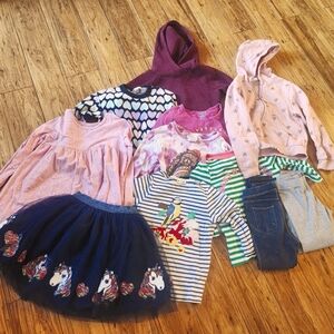 Pink and Navy Kids Shirt